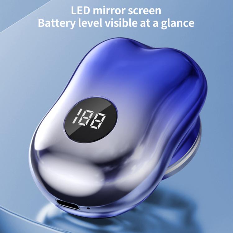 WG-P10X ポータブル充電式LEDデジタルディスプレイ電気シェーバー