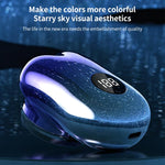 WG-P10X ポータブル充電式LEDデジタルディスプレイ電気シェーバー