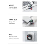 ROCK W26 ポータブル磁気ワイヤレス充電器 Apple Watch用 Type-Cインターフェース、W26 Type-Cインターフェース