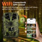 PR908W WiFiバージョン 5K HD ナイトビジョン 赤外線 ハンティングカメラ, PR908W