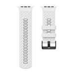 ダイヤモンドテクスチャーツートンカラーシリコンウォッチバンド、Apple Watch 46mm / 49mm / 45mm / 44mm 用