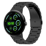 xDfind 三連ビーズ クイックリリース メタルウォッチバンド、Google Pixel Watch 4 / 3 45mm用、Google Pixel Watch 4 / 3 / 2 / 1 41mm用