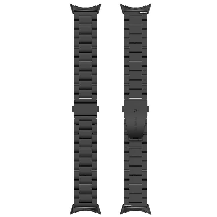 xDfind 三連ビーズ クイックリリース メタルウォッチバンド、Google Pixel Watch 4 / 3 45mm用、Google Pixel Watch 4 / 3 / 2 / 1 41mm用