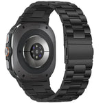 xDfind 三連ビーズメタルウォッチバンド、Samsung Galaxy Watch Ultra 47mm用、Samsung Galaxy Watch 7 / FE / 6 / 5 / 4用、Samsung Galaxy Fit3用