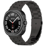 xDfind 三連ビーズメタルウォッチバンド、Samsung Galaxy Watch Ultra 47mm用、Samsung Galaxy Watch 7 / FE / 6 / 5 / 4用、Samsung Galaxy Fit3用