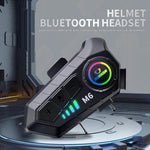 SOMAN バイク用ヘルメット Bluetooth ヘッドセット ステレオボイスマイク、M6-ハードマイク、M6-ソフトマイク