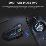 SOMAN バイク用ヘルメット Bluetooth ヘッドセット ステレオボイスマイク、M6-ハードマイク、M6-ソフトマイク