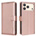 ライチテクスチャ RFID 防盗レザー電話ケース、iPhone 17 Pro Max 用、iPhone 17 Pro 用、iPhone 17 用、iPhone Air 用