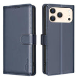 ライチテクスチャ RFID 防盗レザー電話ケース、iPhone 17 Pro Max 用、iPhone 17 Pro 用、iPhone 17 用、iPhone Air 用