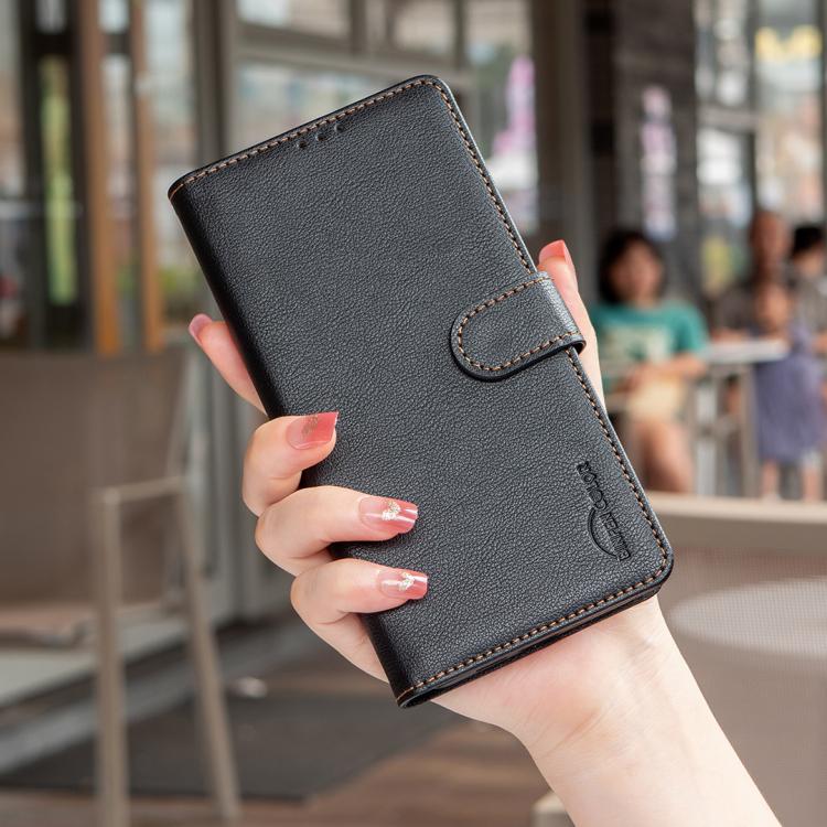 ライチテクスチャ RFID 防盗レザー電話ケース、iPhone 17 Pro Max 用、iPhone 17 Pro 用、iPhone 17 用、iPhone Air 用