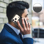 ライチテクスチャ RFID 防盗レザー電話ケース、iPhone 17 Pro Max 用、iPhone 17 Pro 用、iPhone 17 用、iPhone Air 用
