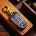 For Hyundai Staria / Sonata 3-button B121 Crazy Horse Cowhide Car Key Protection Cover, For Hyundai Staria 3-button, For Hyundai Staria / Sonata 3-button