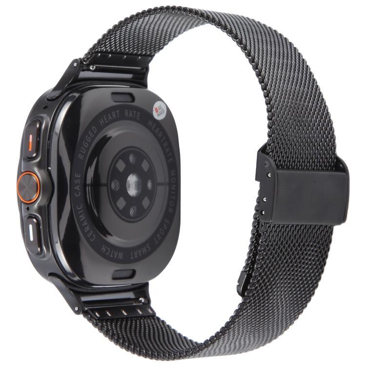 xDfind ミラネーゼ メタルバックル 時計バンド、Samsung Galaxy Watch Ultra 47mm / Ultra 2025 用、Samsung Galaxy Watch 7 / FE / 6 / 5 / 4 用、Samsung Galaxy Fit3 用
