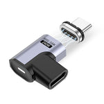 Type-C オスからメス PD240W 80Gbps 60K 磁気吸着アダプター、ストレートヘッド、エルボーヘッド、サイドエルボー