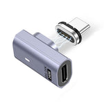 Type-C オスからメス PD240W 80Gbps 60K 磁気吸着アダプター、ストレートヘッド、エルボーヘッド、サイドエルボー