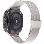ミラネーゼ 一体型バックル メタル時計バンド、Samsung Galaxy Watch Ultra 47mm / Ultra 2025 用