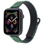 スリムI字型マグネティックシリコンウォッチバンド、Apple Watch 46mm / 49mm / 45mm / 44mm用、Apple Watch 42mm / 41mm / 40mm / 38mm用