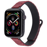 スリムI字型マグネティックシリコンウォッチバンド、Apple Watch 46mm / 49mm / 45mm / 44mm用、Apple Watch 42mm / 41mm / 40mm / 38mm用