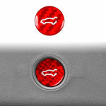 For Tesla Model 3 2019-2023 / Y 2019-2024 Carbon Fiber Car Trunk Button Decorative Sticker, For Tesla Model 3 2019-2023 / Y 2019-2024 Car Trunk Button