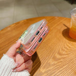 コントラストカラ―グラデーション 透明 MagSafe 電話ケース、iPhone 11 用、iPhone 11 Pro 用