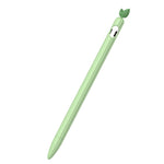 コントラストカラー ミントリーフ シリコン滑り止め保護カバー、Apple Pencil 1用、Apple Pencil 2用