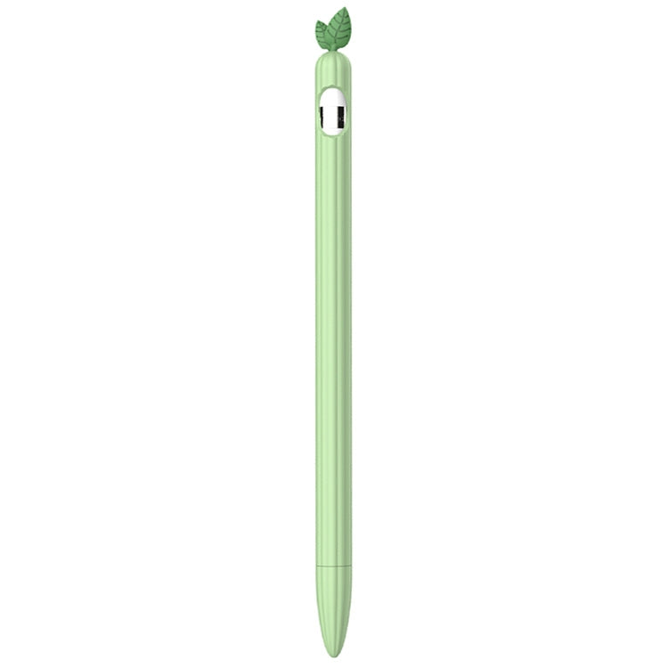 コントラストカラー ミントリーフ シリコン滑り止め保護カバー、Apple Pencil 1用、Apple Pencil 2用