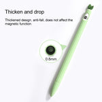 コントラストカラー ミントリーフ シリコン滑り止め保護カバー、Apple Pencil 1用、Apple Pencil 2用
