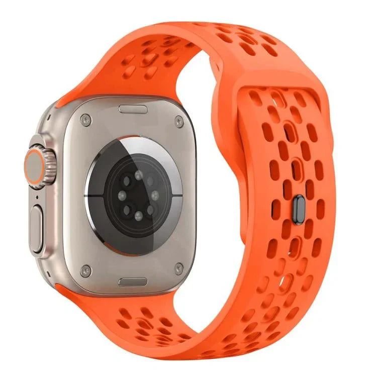 xDfind メッシュリバースバックルシリコンウォッチバンド、Apple Watch 46mm / 49mm / 45mm / 44mm用、Apple Watch 42mm / 41mm / 40mm / 38mm用