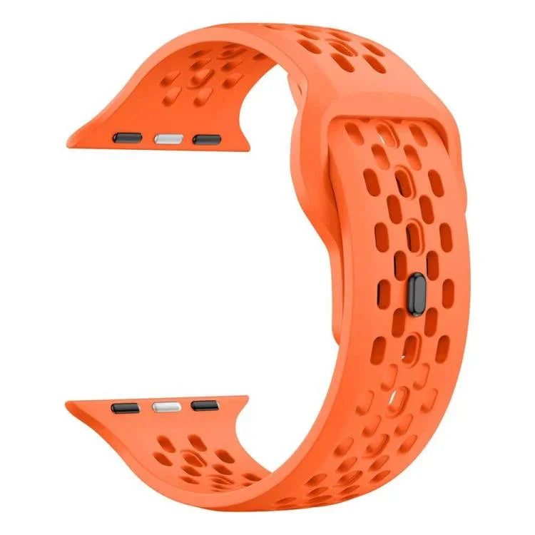 xDfind メッシュリバースバックルシリコンウォッチバンド、Apple Watch 46mm / 49mm / 45mm / 44mm用、Apple Watch 42mm / 41mm / 40mm / 38mm用