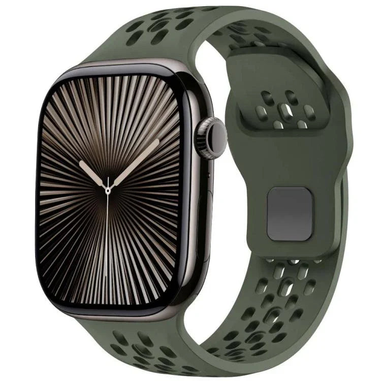 xDfind メッシュリバースバックルシリコンウォッチバンド、Apple Watch 46mm / 49mm / 45mm / 44mm用、Apple Watch 42mm / 41mm / 40mm / 38mm用