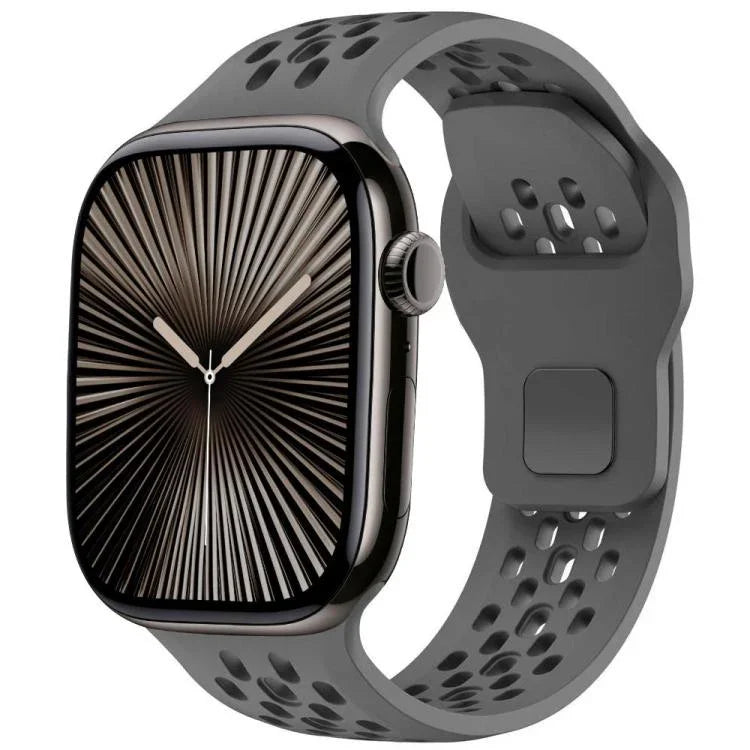 xDfind メッシュリバースバックルシリコンウォッチバンド、Apple Watch 46mm / 49mm / 45mm / 44mm用、Apple Watch 42mm / 41mm / 40mm / 38mm用