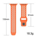 xDfind メッシュリバースバックルシリコンウォッチバンド、Apple Watch 46mm / 49mm / 45mm / 44mm用、Apple Watch 42mm / 41mm / 40mm / 38mm用