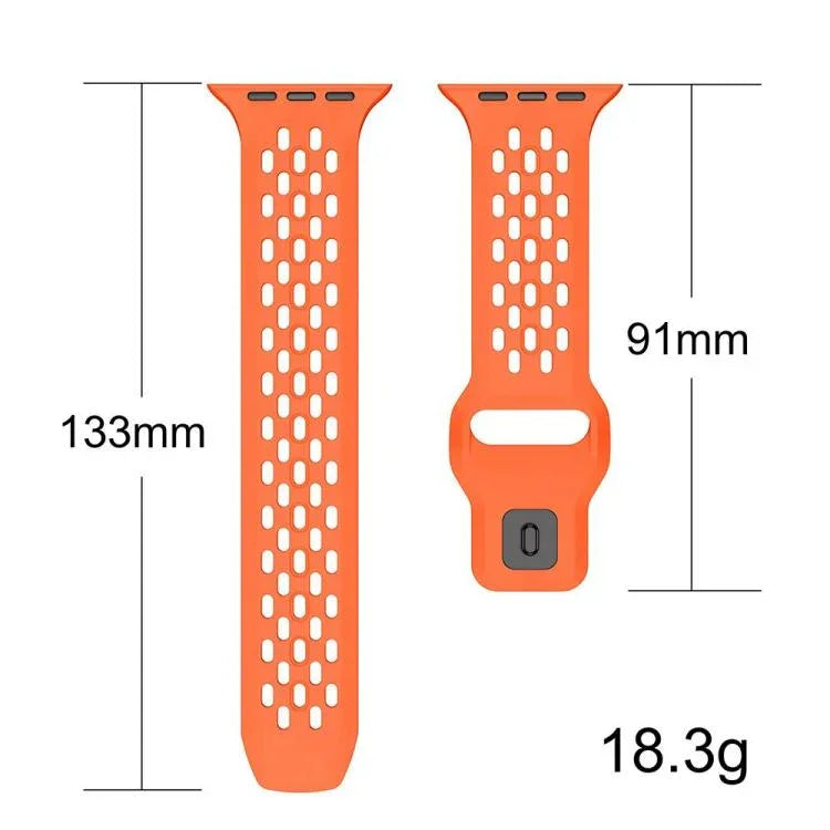 xDfind メッシュリバースバックルシリコンウォッチバンド、Apple Watch 46mm / 49mm / 45mm / 44mm用、Apple Watch 42mm / 41mm / 40mm / 38mm用