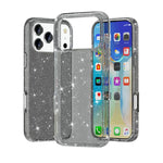 耐衝撃ターミネーター グリッターパウダー電話ケース、iPhone 17 Pro Max 用、iPhone 17 Pro 用、iPhone 17 用、iPhone Air 用
