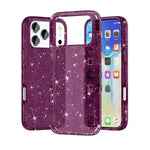 耐衝撃ターミネーター グリッターパウダー電話ケース、iPhone 17 Pro Max 用、iPhone 17 Pro 用、iPhone 17 用、iPhone Air 用