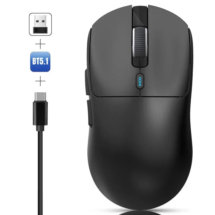 HXSJ T68 3モード 有線 2.4G BT5.1 ワイヤレス軽量ゲーミングマウス、T68