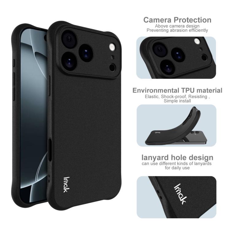 imak 耐衝撃エアバッグ TPU 電話ケース、iPhone 17 Pro Max 用、iPhone 17 Pro 用、iPhone 17 用、iPhone Air 用