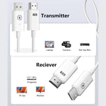 Measy AM18051 HDMI ワイヤレス送受信機 スクリーンミラーリングケーブル、AM18051