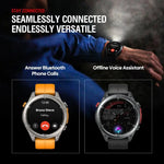 Zeblaze Stratos 4 タフアウトドアGPSスマートウォッチ 1.43インチ画面 5 ATM & IP69K