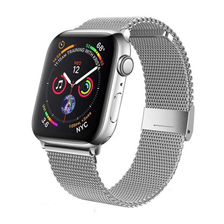 xDfind ミラネーゼバックルメタルウォッチバンド、Apple Watch 42 / 44 / 45 / 46 / 49mm用、Apple Watch 38 / 40 / 41 / S10 42mm用