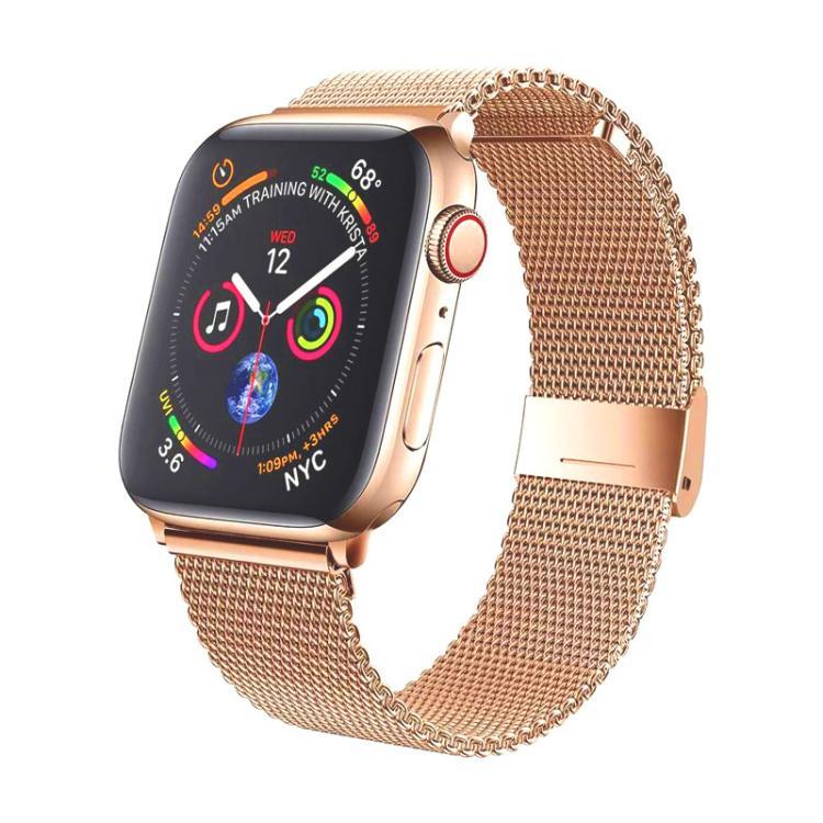 xDfind ミラネーゼバックルメタルウォッチバンド、Apple Watch 42 / 44 / 45 / 46 / 49mm用、Apple Watch 38 / 40 / 41 / S10 42mm用
