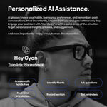 Zeblaze アイウェア AI撮影グラス オープンイヤーオーディオ AIアシスタント
