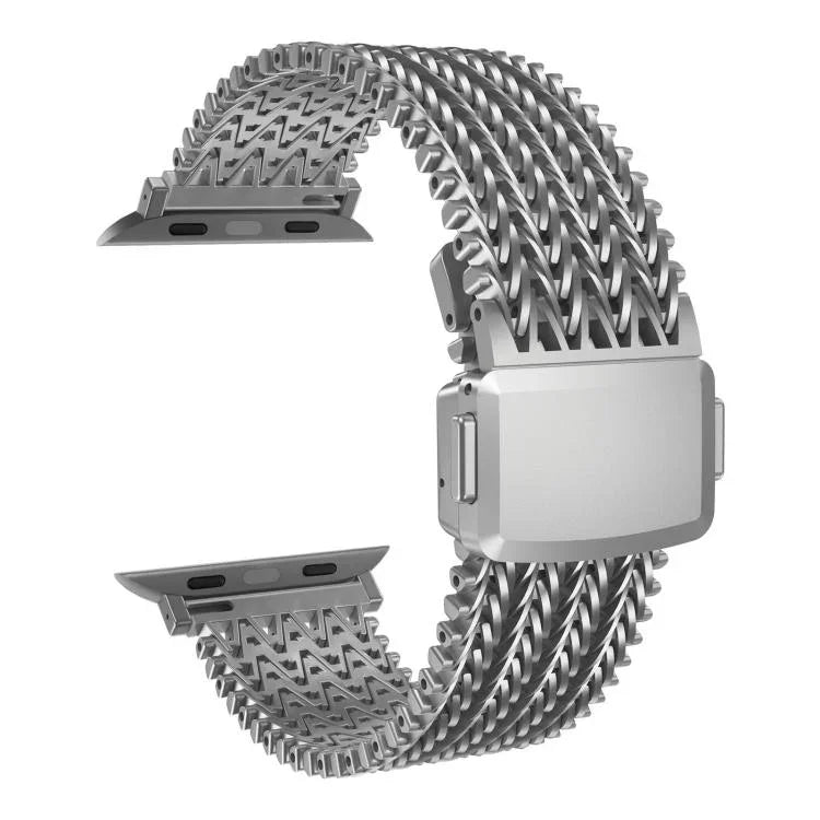 メッシュマグネティックステンレススチールウォッチバンド、Apple Watch 46mm / 49mm / 45mm / 44mm用、Apple Watch 42mm / 41mm / 40mm / 38mm用