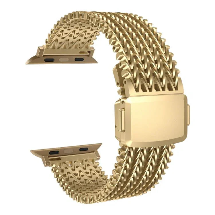 メッシュマグネティックステンレススチールウォッチバンド、Apple Watch 46mm / 49mm / 45mm / 44mm用、Apple Watch 42mm / 41mm / 40mm / 38mm用