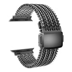 メッシュマグネティックステンレススチールウォッチバンド、Apple Watch 46mm / 49mm / 45mm / 44mm用、Apple Watch 42mm / 41mm / 40mm / 38mm用