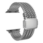 メッシュマグネティックステンレススチールウォッチバンド、Apple Watch 46mm / 49mm / 45mm / 44mm用、Apple Watch 42mm / 41mm / 40mm / 38mm用