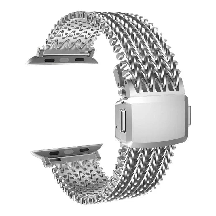 メッシュマグネティックステンレススチールウォッチバンド、Apple Watch 46mm / 49mm / 45mm / 44mm用、Apple Watch 42mm / 41mm / 40mm / 38mm用