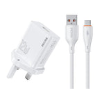 WK WP-U76 Kinkong 12W USB 充電器セット、UKプラグ、USプラグ、EUプラグ
