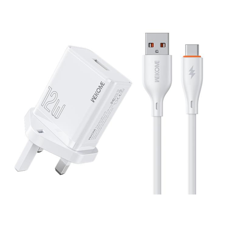 WK WP-U76 Kinkong 12W USB 充電器セット、UKプラグ、USプラグ、EUプラグ
