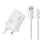 WK WP-U76 Kinkong 12W USB 充電器セット、UKプラグ、USプラグ、EUプラグ